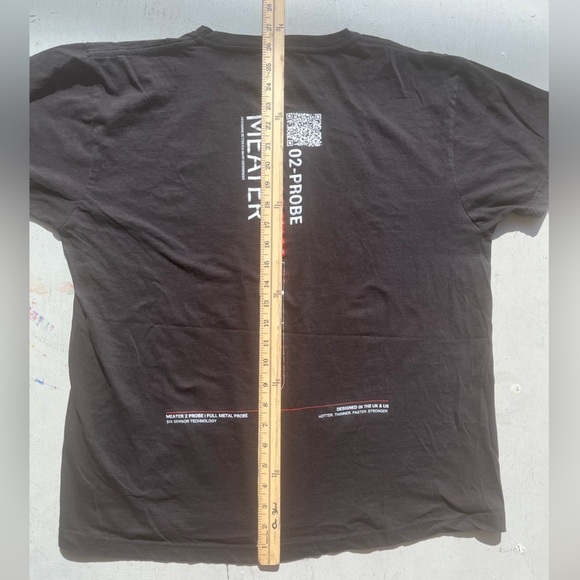 Men's Meater T-Shirt Black Schematic L Meateater Slicer Tool Carnivore Deli Meat - Picture 9 of 10